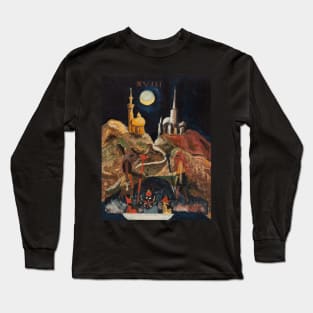 Aleister Crowley Art - The Moon. Long Sleeve T-Shirt